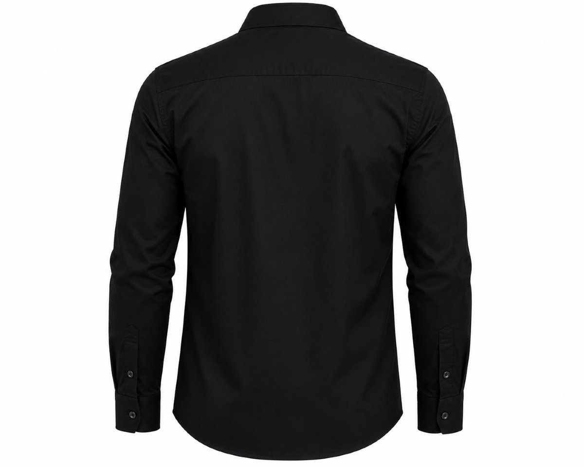 Classic Black Full Sleeve Cotton Shirt for Men (Copy)
